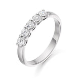 Classic 5 Stone Ring 0.50ct - Jade Wedding Rings