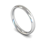 Plain Court Band (Light) - Jade Wedding Rings