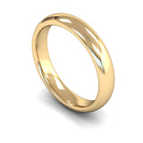 Plain Domed Court Band (Medium) - Jade Wedding Rings