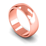 Plain D-Shape Band (Medium)