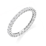 'U' Claw Set 1.00ct Full - Jade Wedding Rings