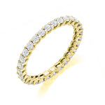 'U' Claw Set 1.00ct Full - Jade Wedding Rings