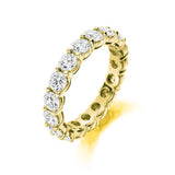 Classic Claw Set 2.50ct Full - Jade Wedding Rings