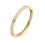 Princess Cut Channel Set Full Eternity Ring 0.50ct