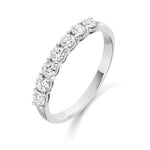 Classic 7 Stone Ring 0.50ct - Jade Wedding Rings