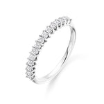 Princess Cut Claw Set 15 Stone Ring 0.40ct